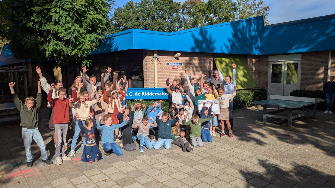 Ridderschool wint E-waste race 2026