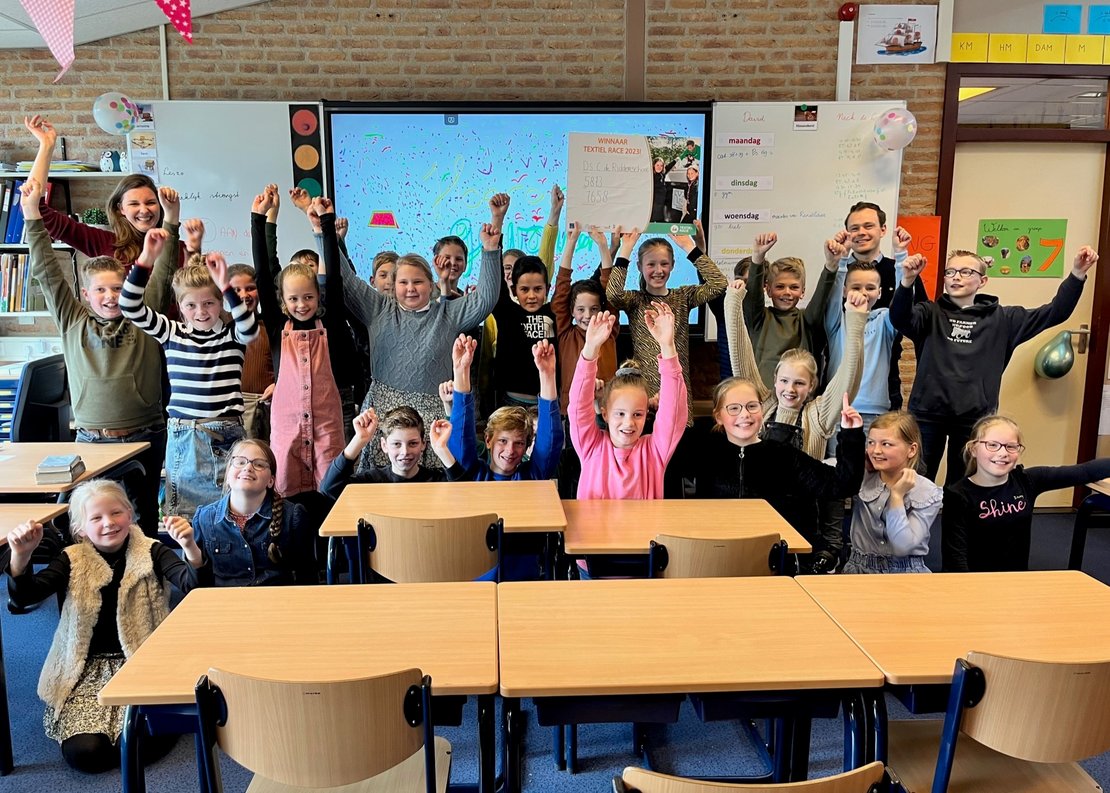 Groepsfoto Ds. C. de Ridderschool